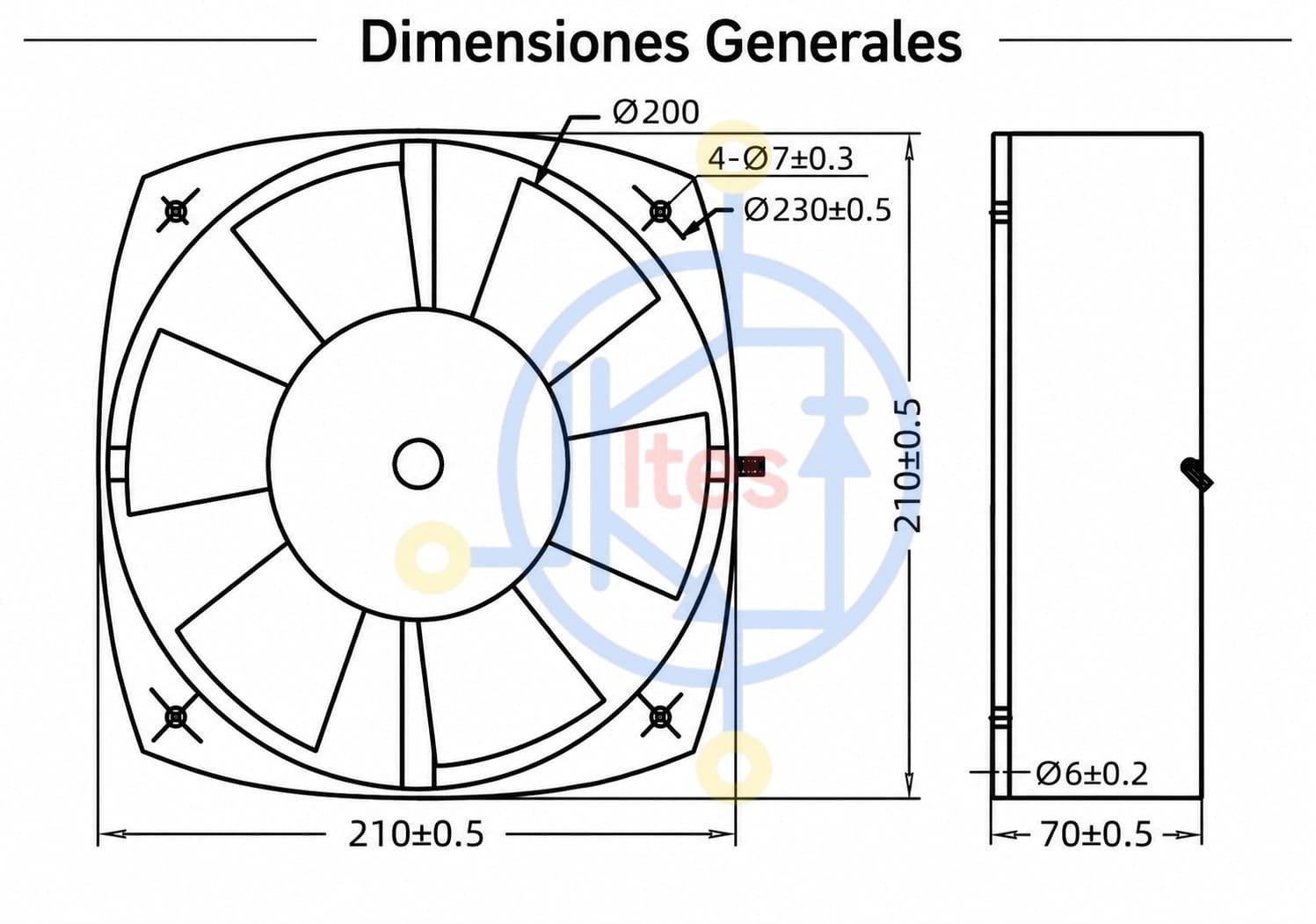 200FZY2-D DIMENSIONES
