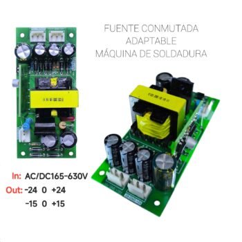 FUENTE PARA MÁQUINA DE SOLDADURA INVERSOR CON SALIDA  -24 0 +24 / -15 0 +15