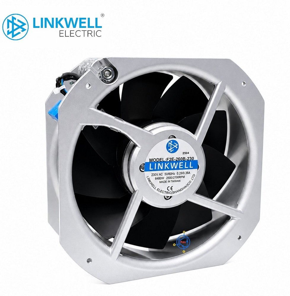 VENTILADOR 225X225X80MM 220VAC F2E-260B-230 LINKWELL